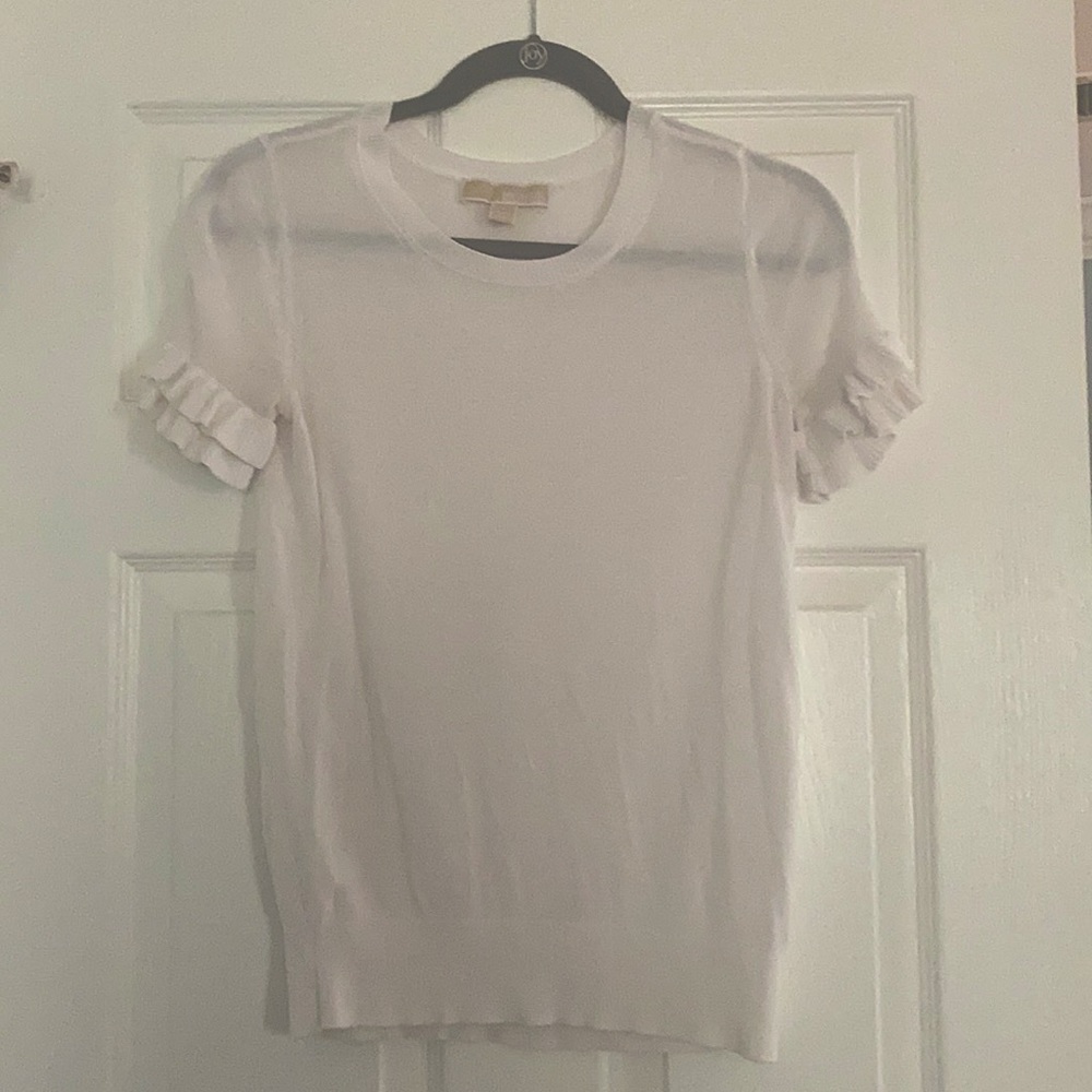 Michael Kors Ivory Knit Top